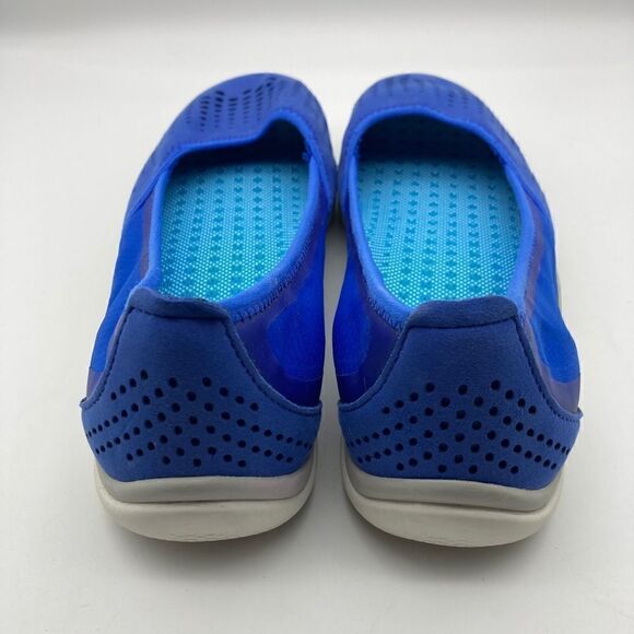 Lands’End Women’s Water Ballet Flats Blue Color Size 9B Like New - Picture 4 of 9
